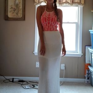 Halter Top Maxi Dress